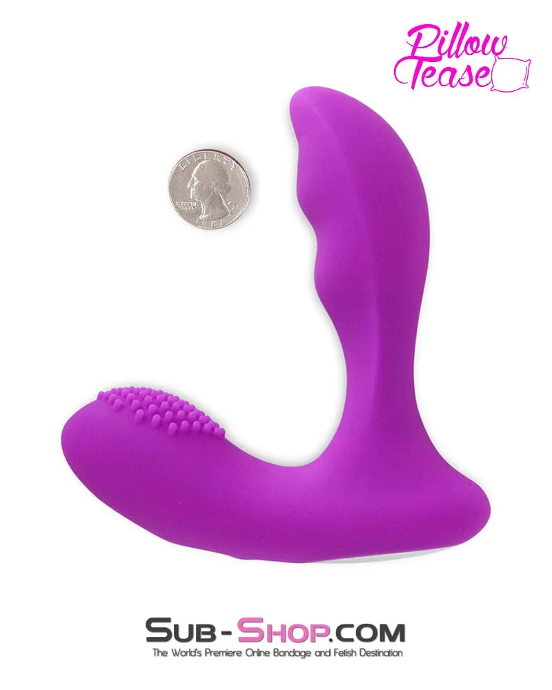 0443M     Dual Motor Rechargeable Silicone Prostate Massager