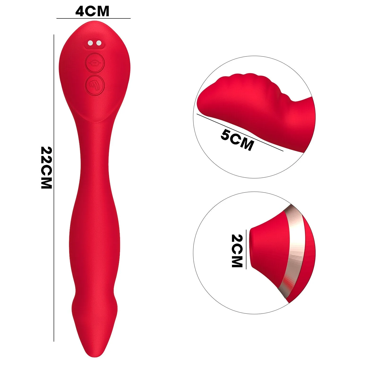 10 Frequency Sucker Vibrator Blow Toy