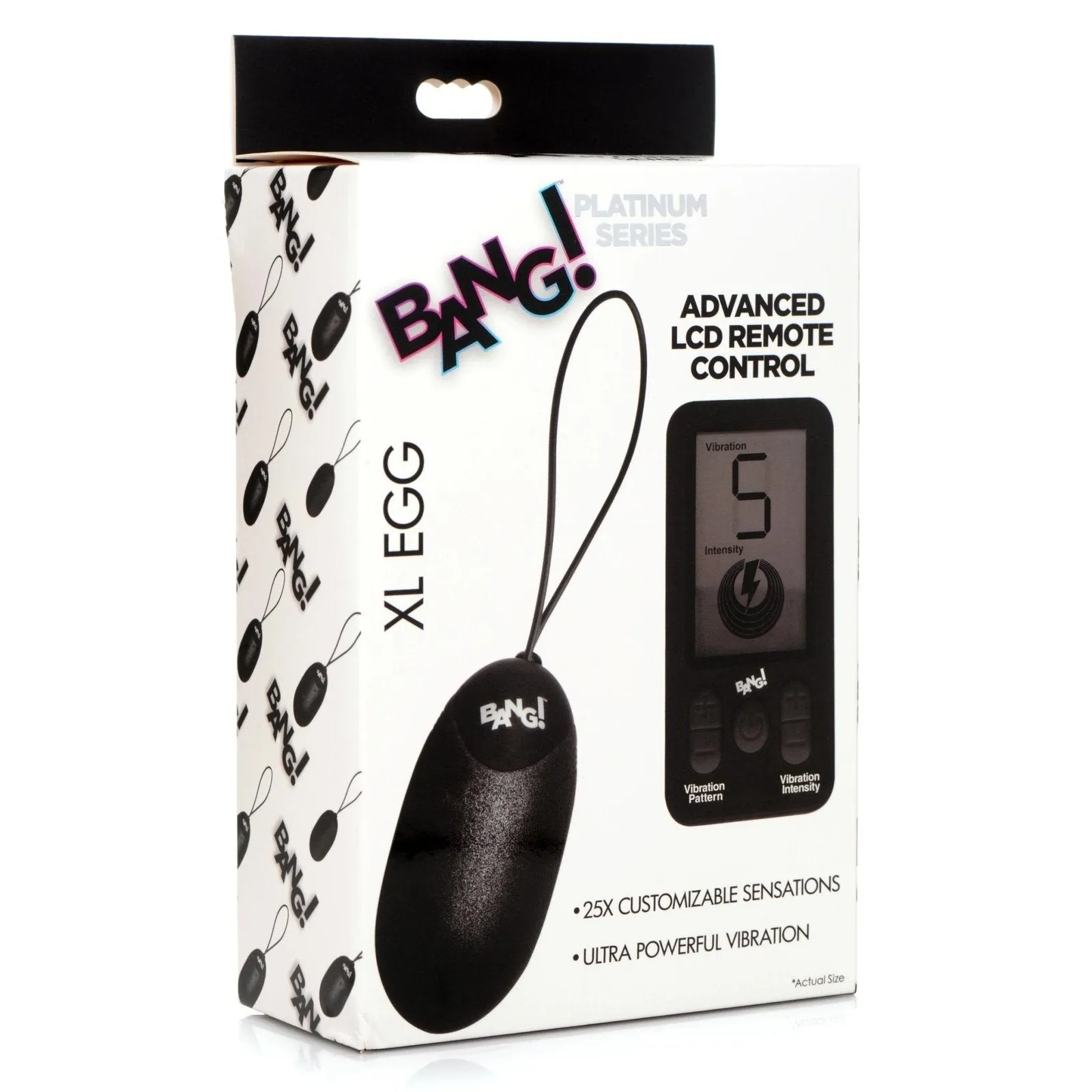 25x Vibrating Silicone Xl Egg With Remote Control