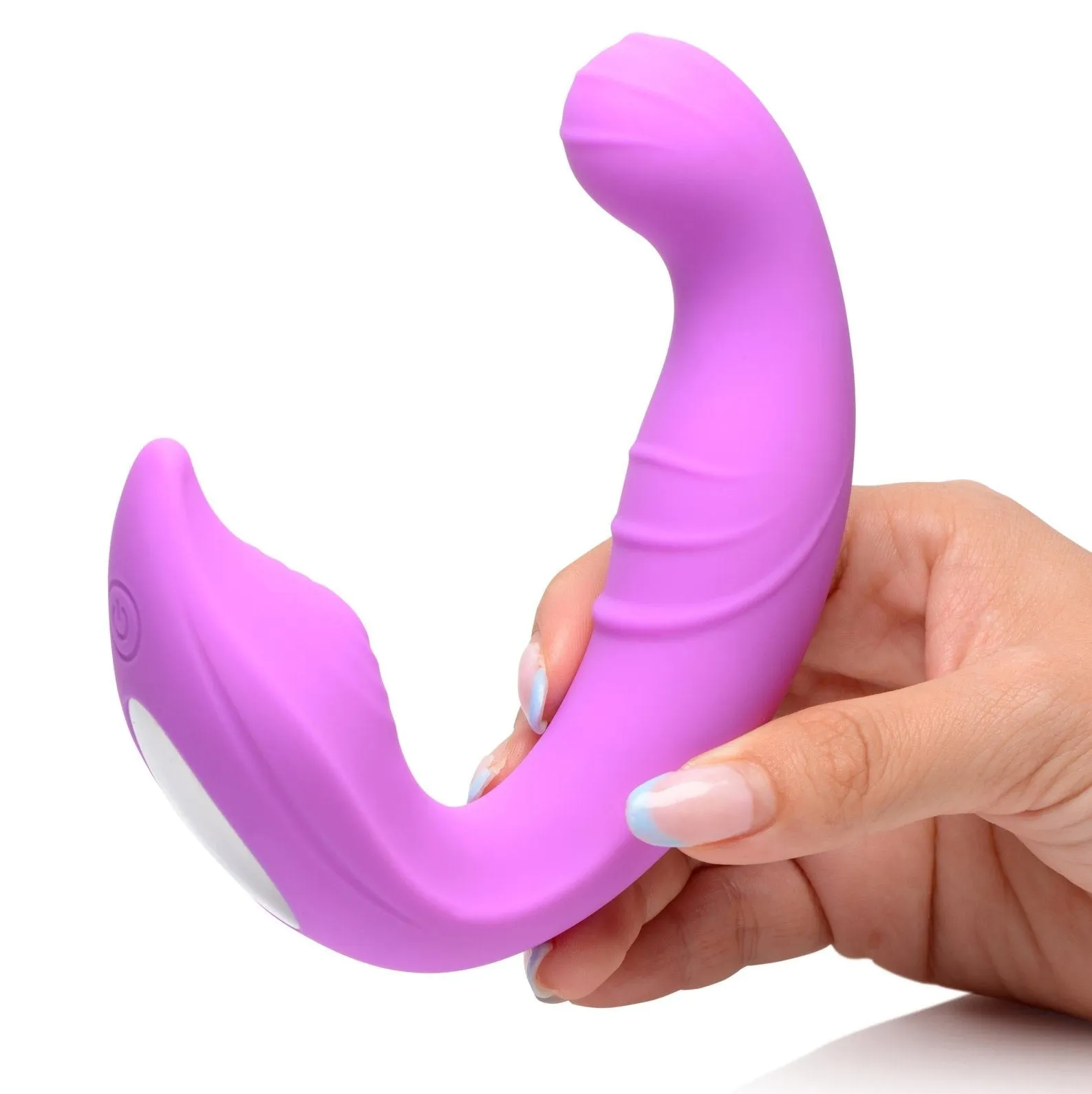 5x Come Hither Silicone Vibrator With Remote Control
