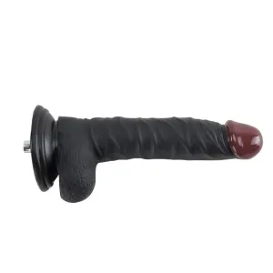 8.27'' Premium Sex Machine Dildo(Black) Inches Insertable