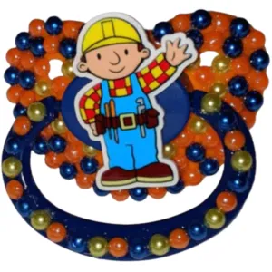 90's Cartoon Handyman Bob Deluxe Custom Pacifier