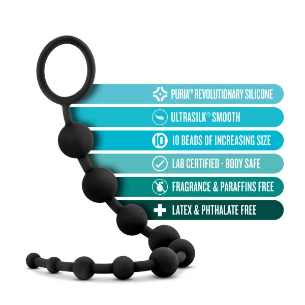 Anal Adventures 10 Silicone Anal Beads