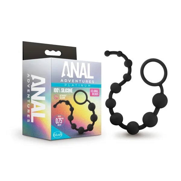 Anal Adventures 10 Silicone Anal Beads