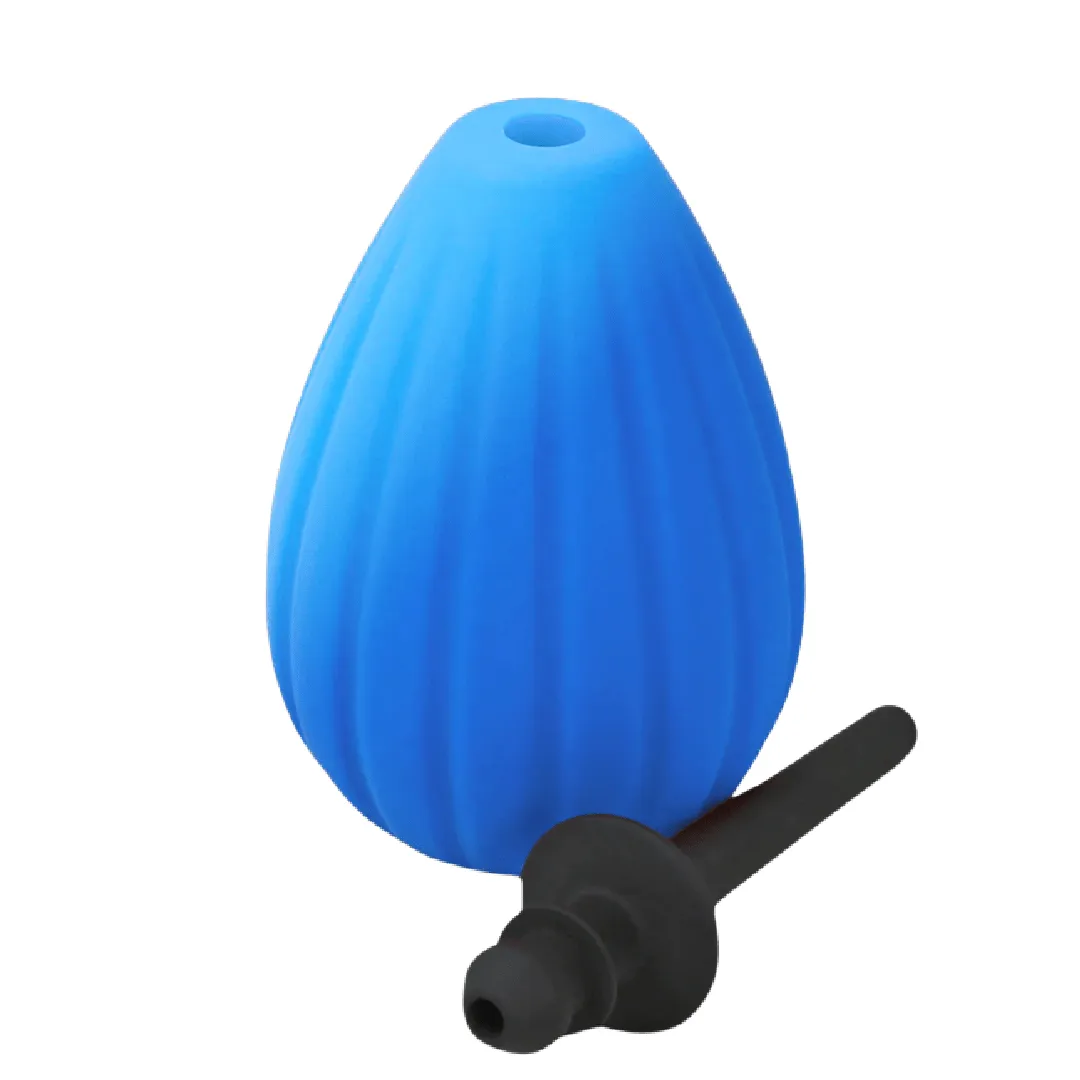Aneros Prelude Enema Bulb - Blue Special Edition