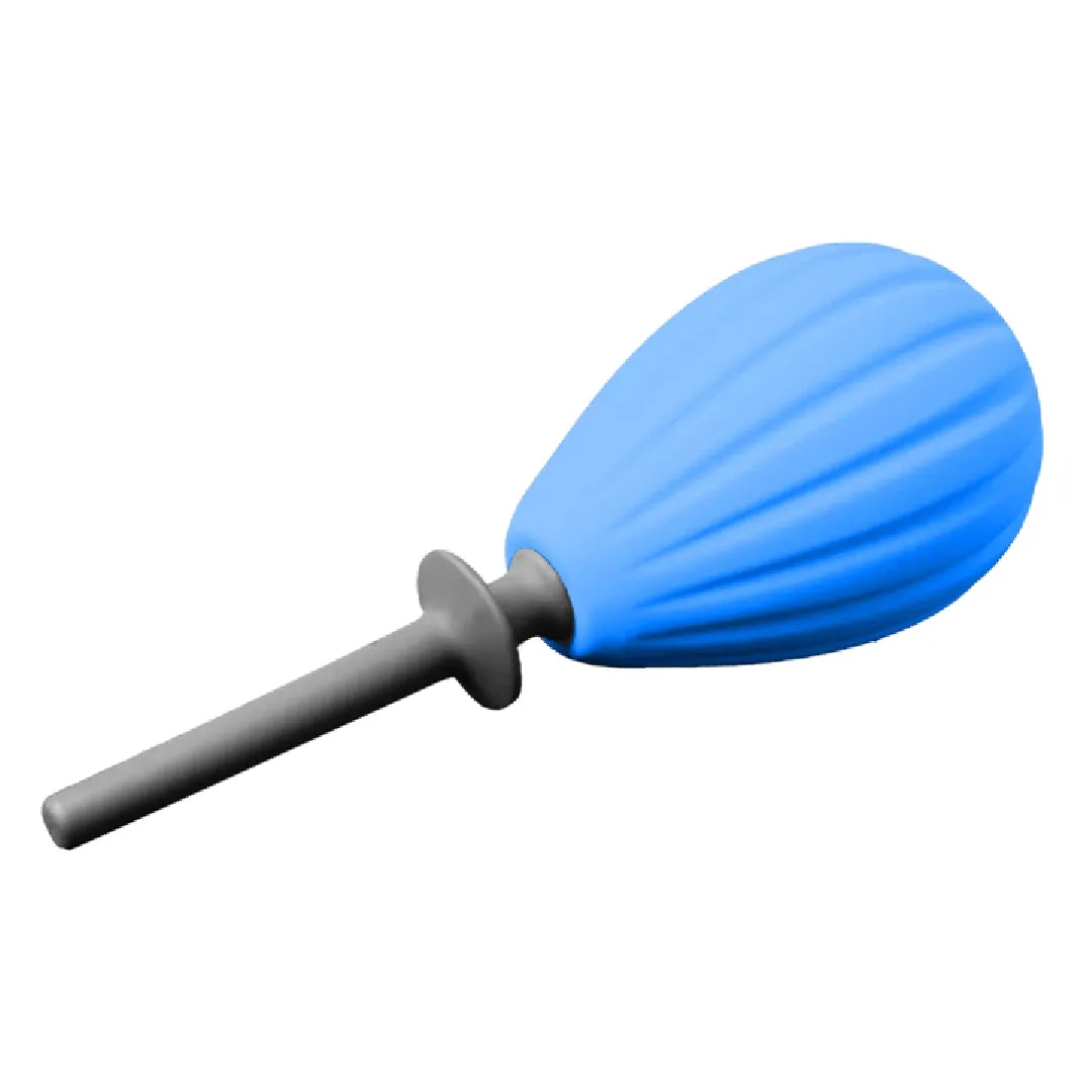 Aneros Prelude Enema Bulb - Blue Special Edition