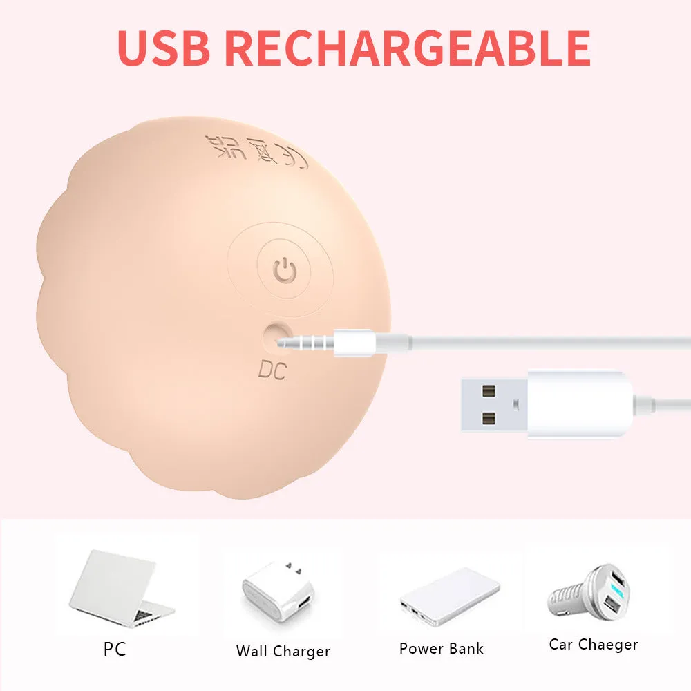 App Control Breast Massager - Silicone Expansion Cup Vibrating Nipple Pads Women Vibrator