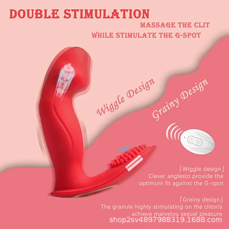 APP Controlled Realistic Dildo G Spot Clitoral Vibrator - Clit Knots Stimulator Remoter Female Sex Toy