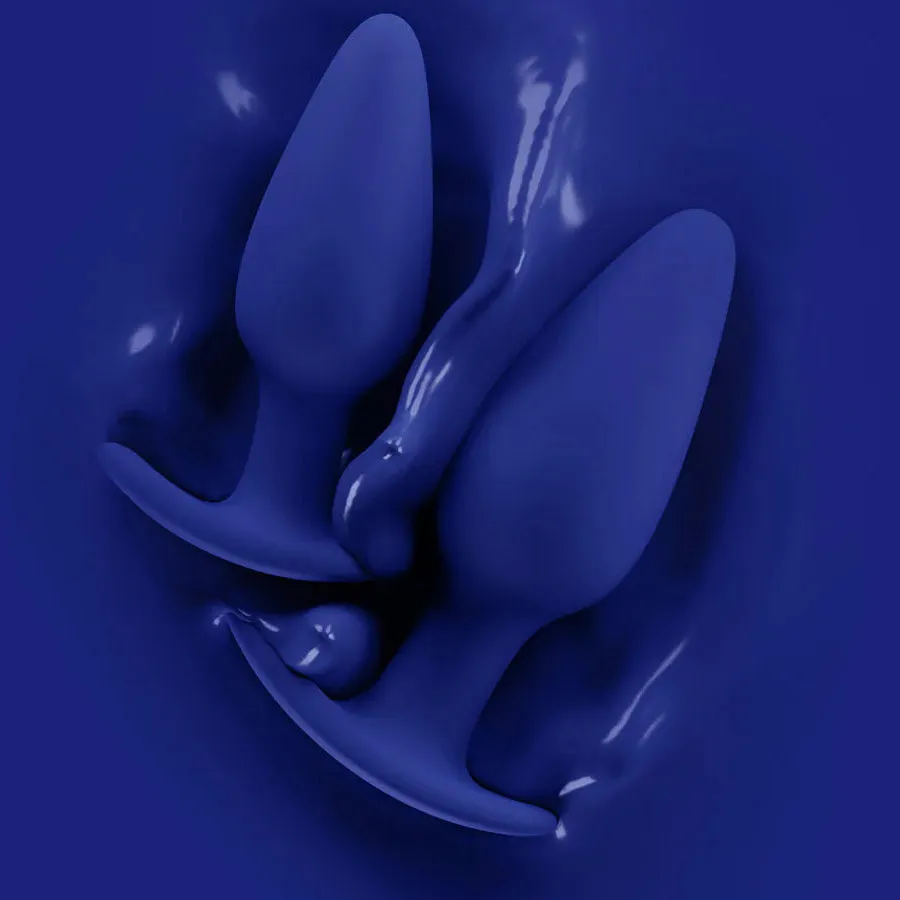 Biird Regii Silicone Anal Plugs Set 3-Pcs