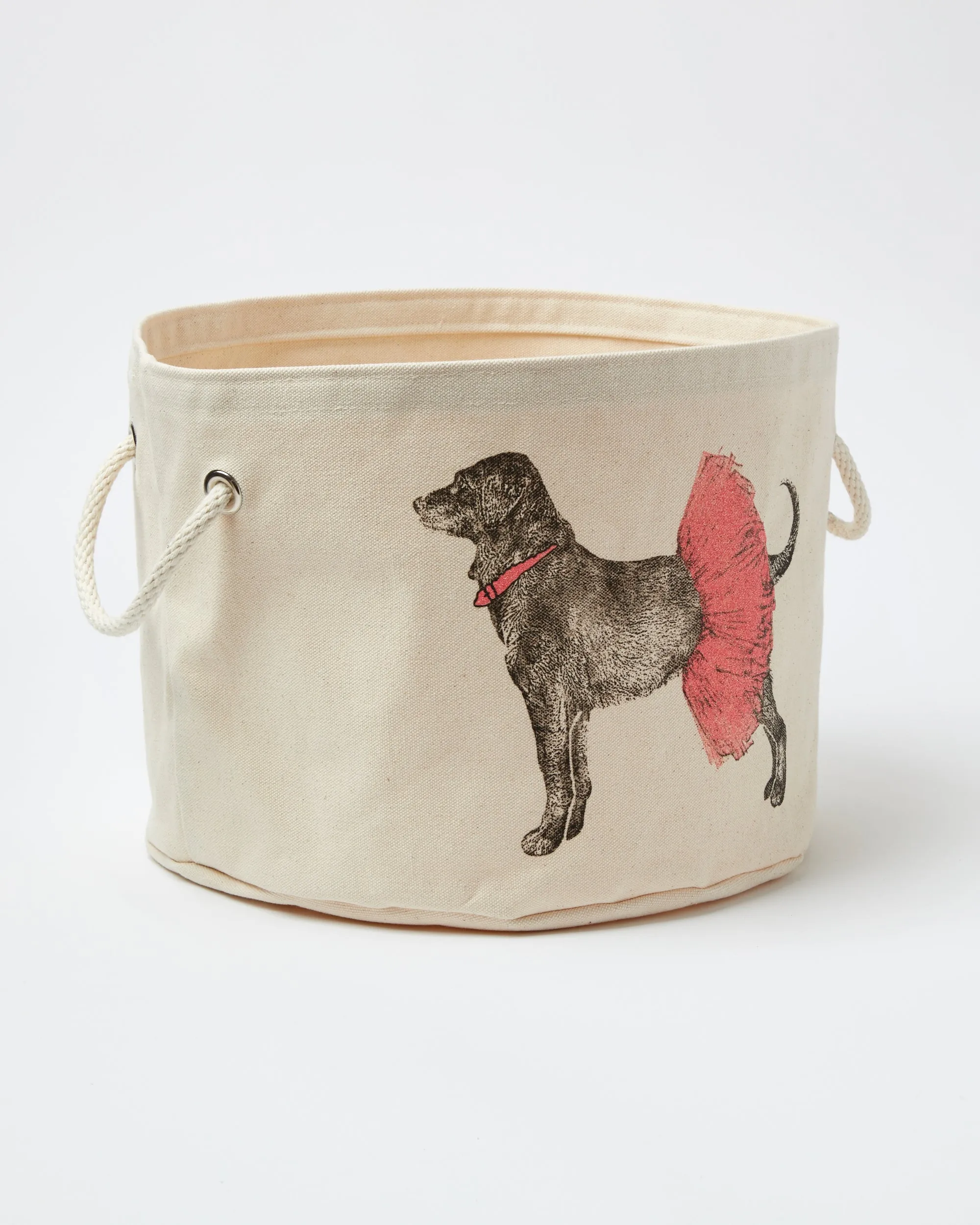 Black Dog Tutu Toy Bin