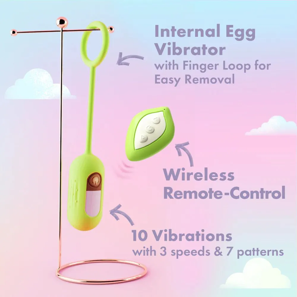 Blooming Bliss First Time Bullet & Egg Vibrators with Charging Case & Remote