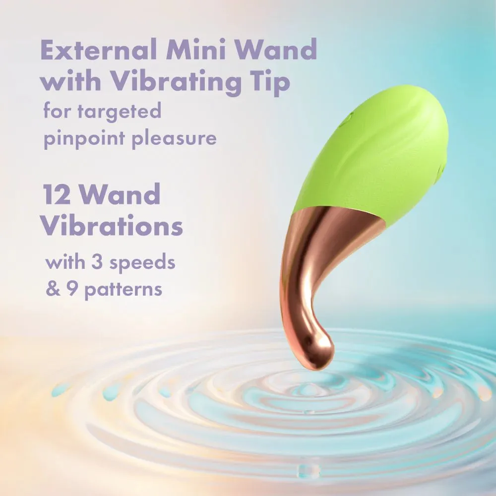 Blooming Bliss First Time Bullet & Egg Vibrators with Charging Case & Remote