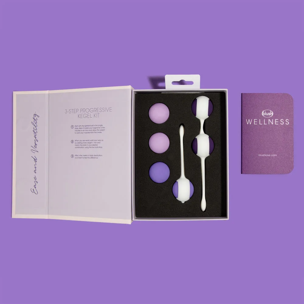 Blush Progressive UltraSilk Kegel Training Kit