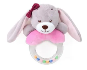 Bunny Pink Rattle Soother Teether