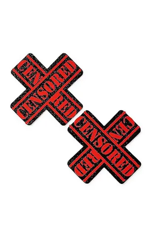 Censored Glitter Pasties