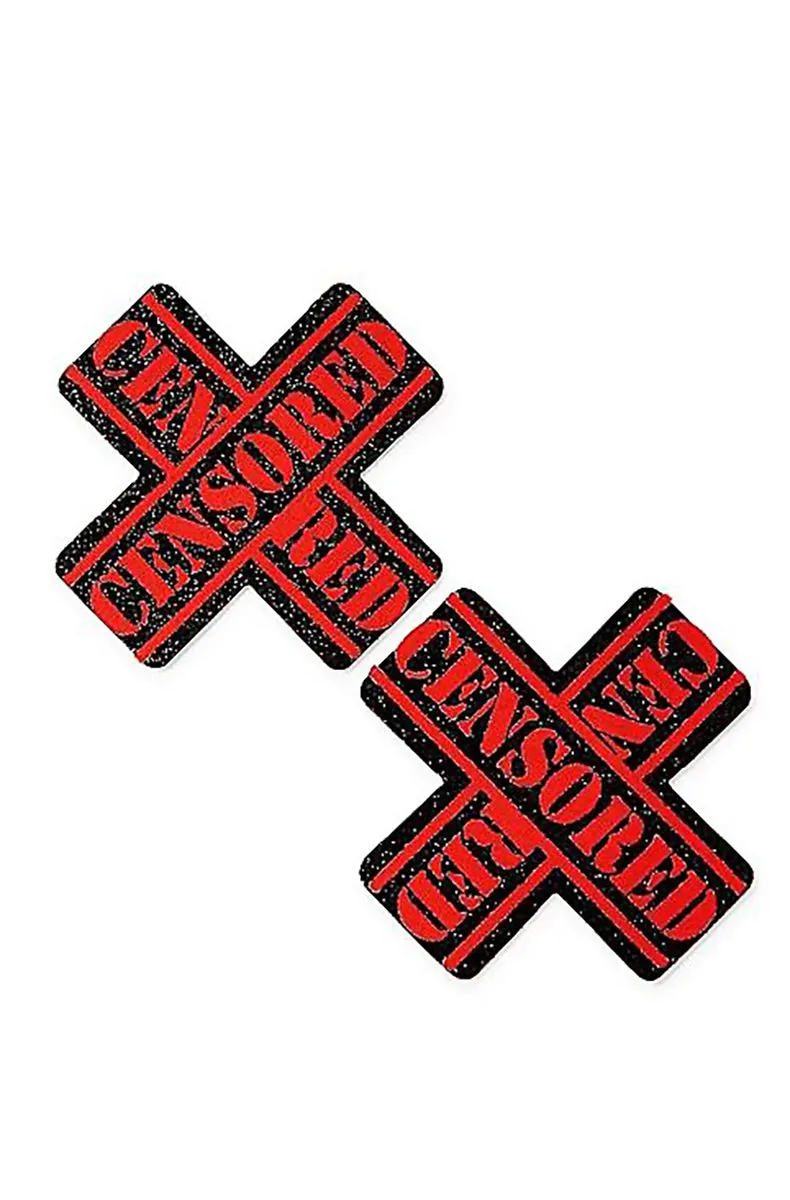 Censored Glitter Pasties