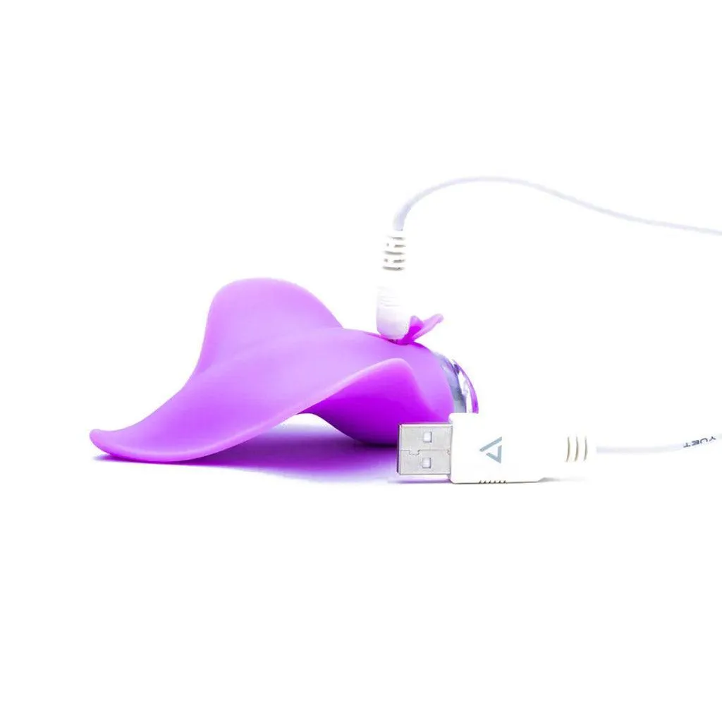 Clandestine Mimic Massager External Vibrator. Lilac