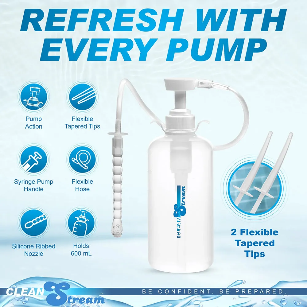 CleanStream XL Enema Bottle with 3 Attachments
