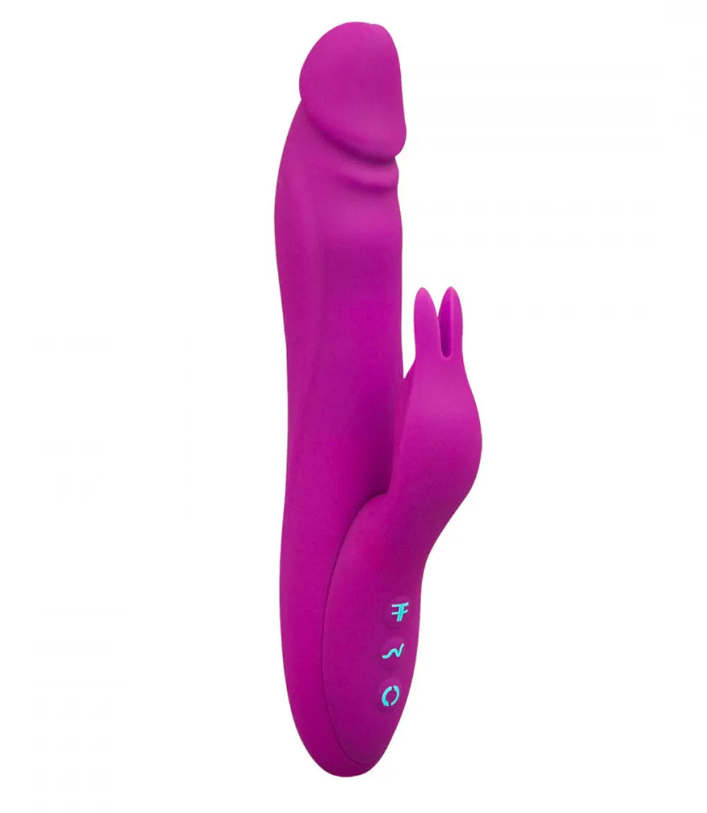 Dual Vibrating Booster Rabbit