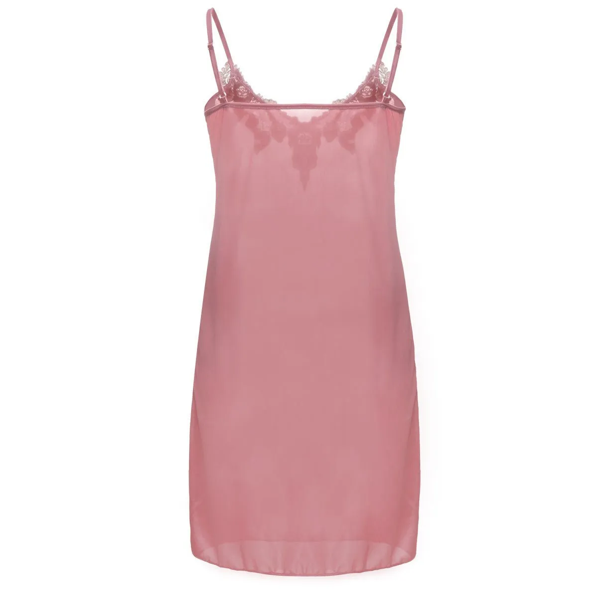 Embroidered Lace Ice Silk Camisole Nightgown 7188
