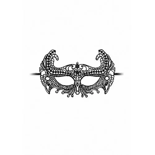 Empress Black Lace Mask