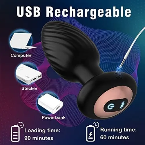 FastRocket - Prostate Massager Anal Butt Plug With APP Remote Control