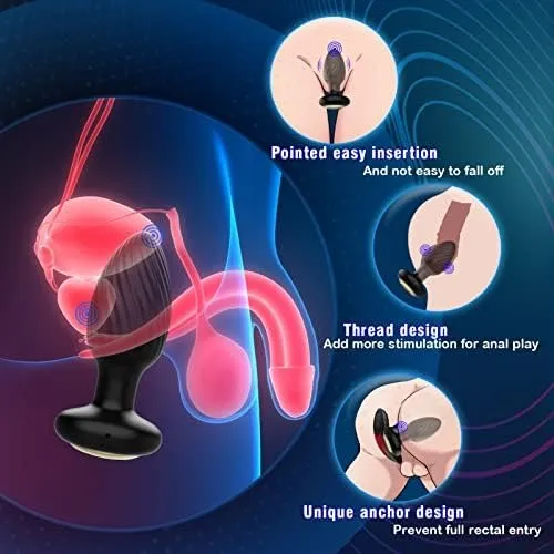 FastRocket - Prostate Massager Anal Butt Plug With APP Remote Control