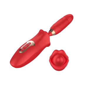 FlirtatiousWidow - Automatic tongue licking jumping egg sex toy