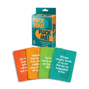 Fuck You Fuck Me Card Game by Little Geenie