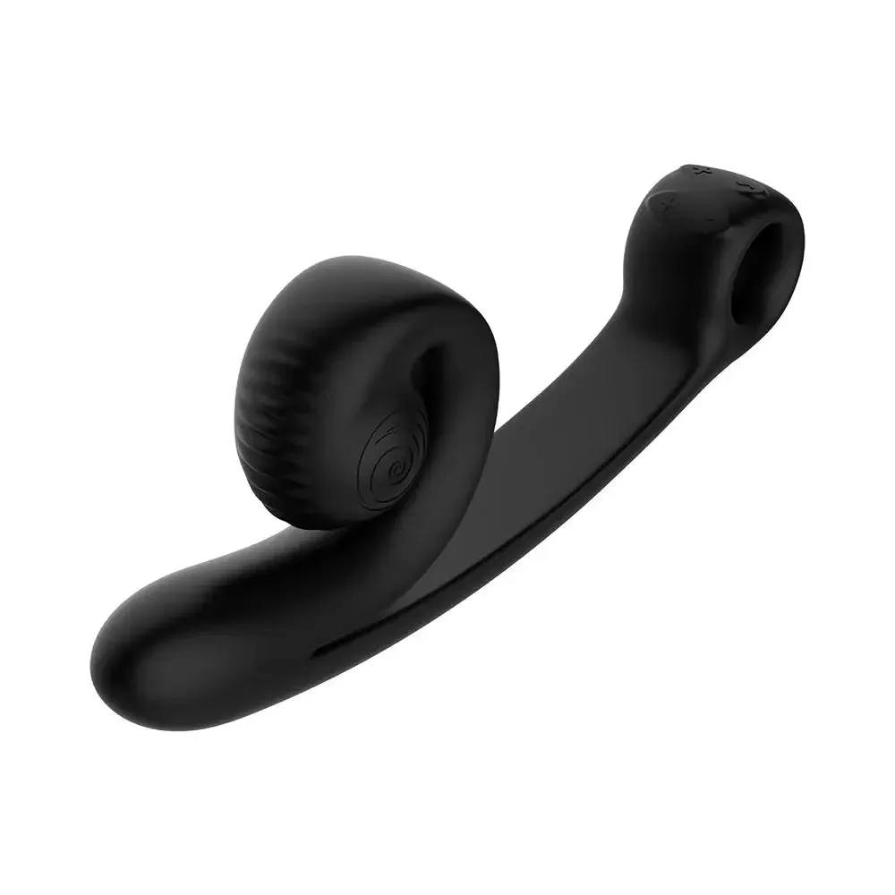 G-Spot Snail Vibrator Snail Sex Toy - Snail Vibe Curve Black G-Spot Vibrator Sex Toy