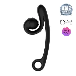 G-Spot Snail Vibrator Snail Sex Toy - Snail Vibe Curve Black G-Spot Vibrator Sex Toy
