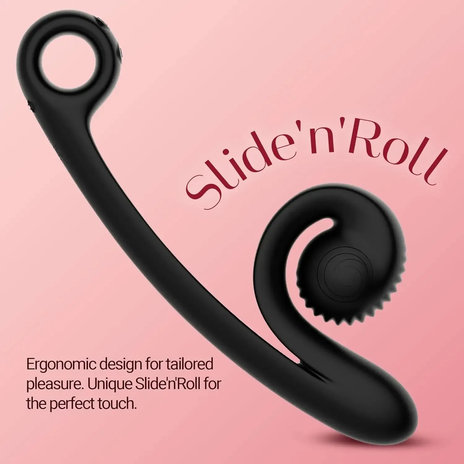 G-Spot Snail Vibrator Snail Sex Toy - Snail Vibe Curve Black G-Spot Vibrator Sex Toy