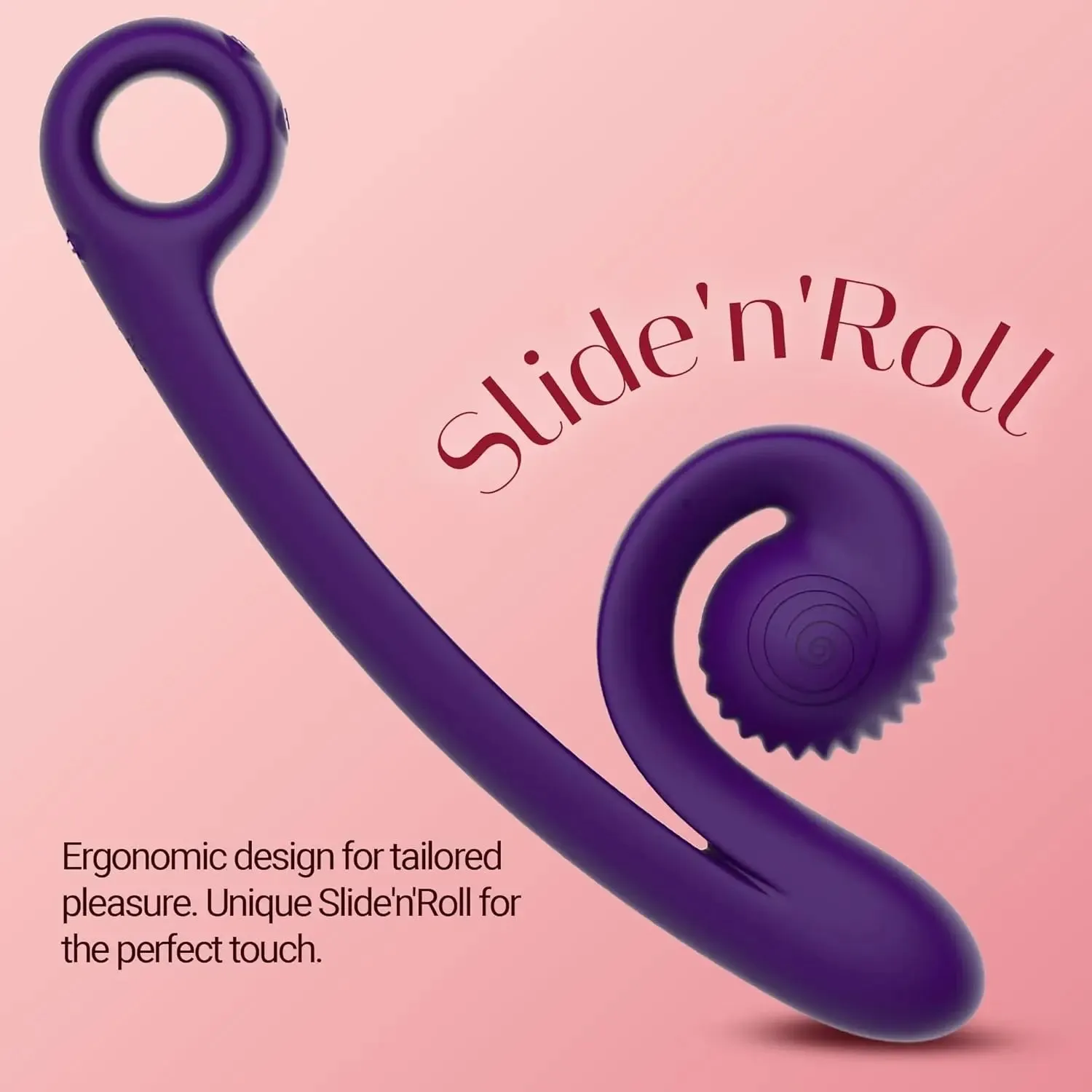 G-Spot Vibrator Snail Sex Toy - Snail Vibe Curve Purple Snail Vibrator Sex Toy