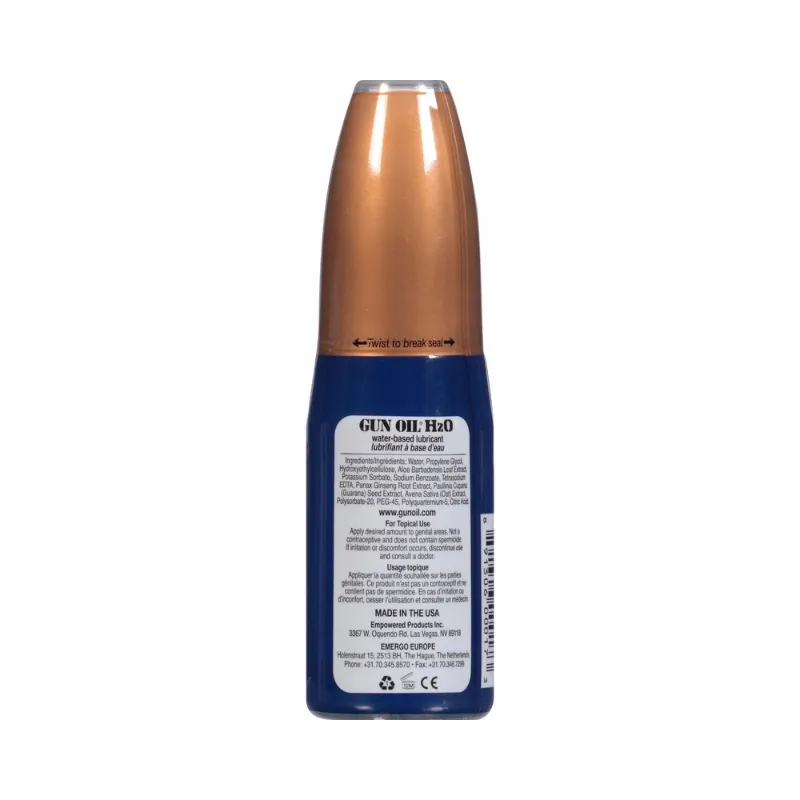 Gun Oil H2O Water-Based Lubricant
