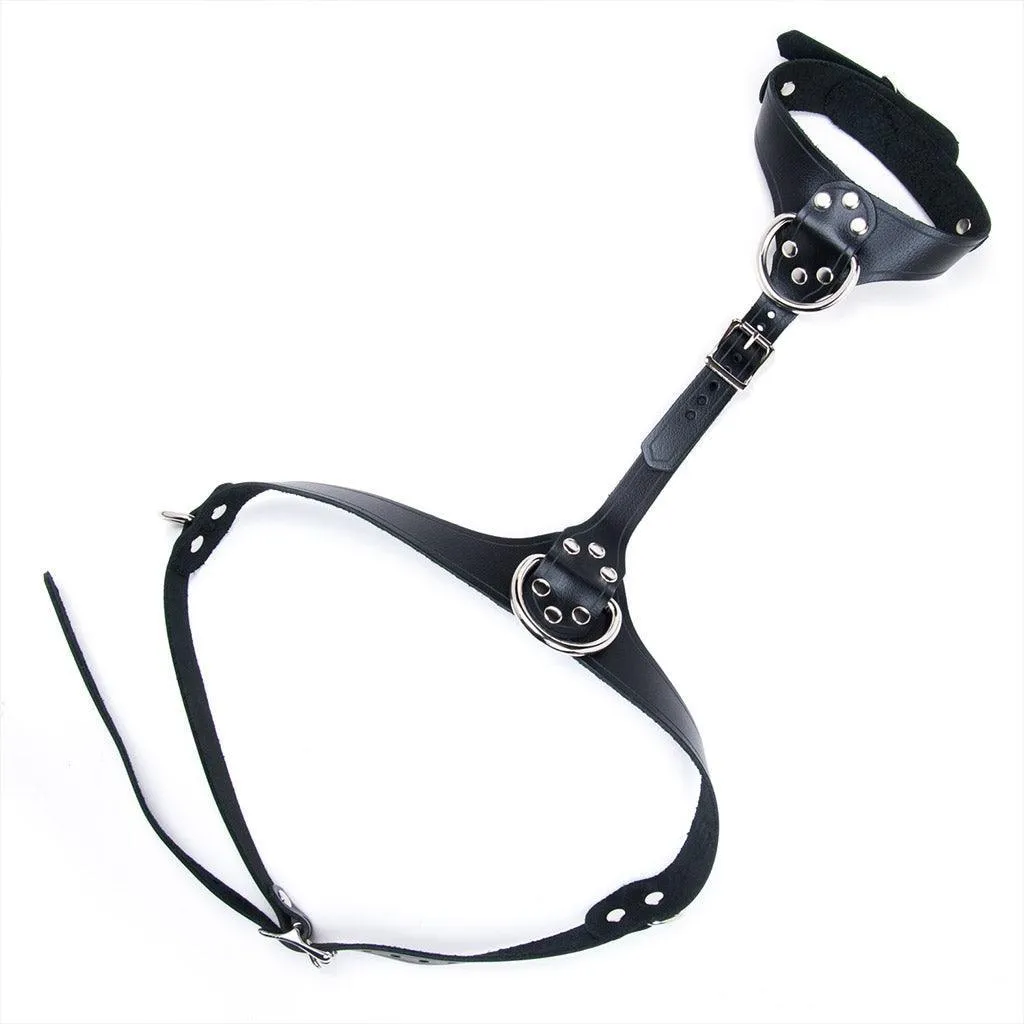 Handmade Bust Harness (Leather or PVC)