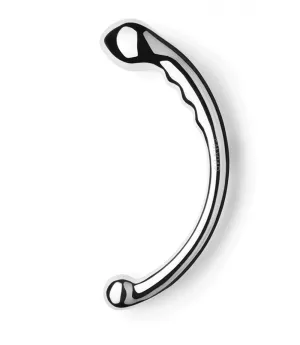 Hoop Stainless Steel Double Dildo