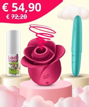 Kit Cum With Me - Succhiaclitoride Vibratore e Stimolante