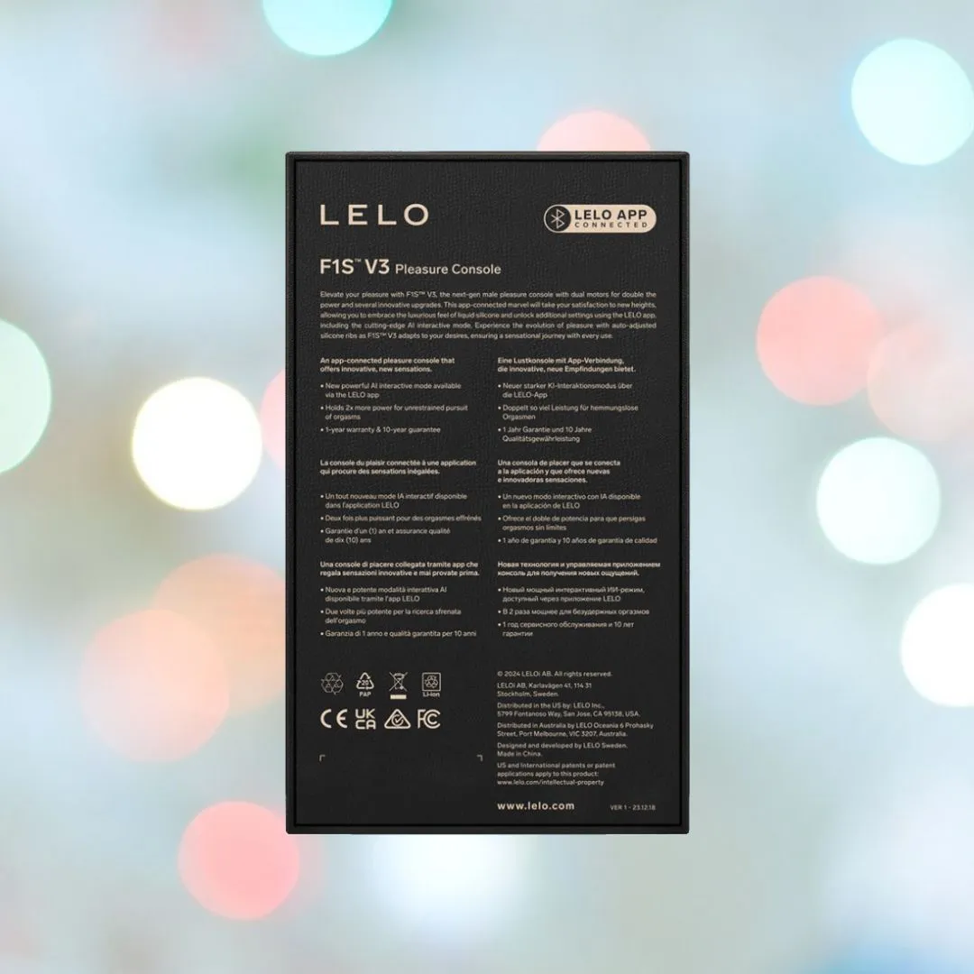 LELO F1S V3 Male Masturbator Blue