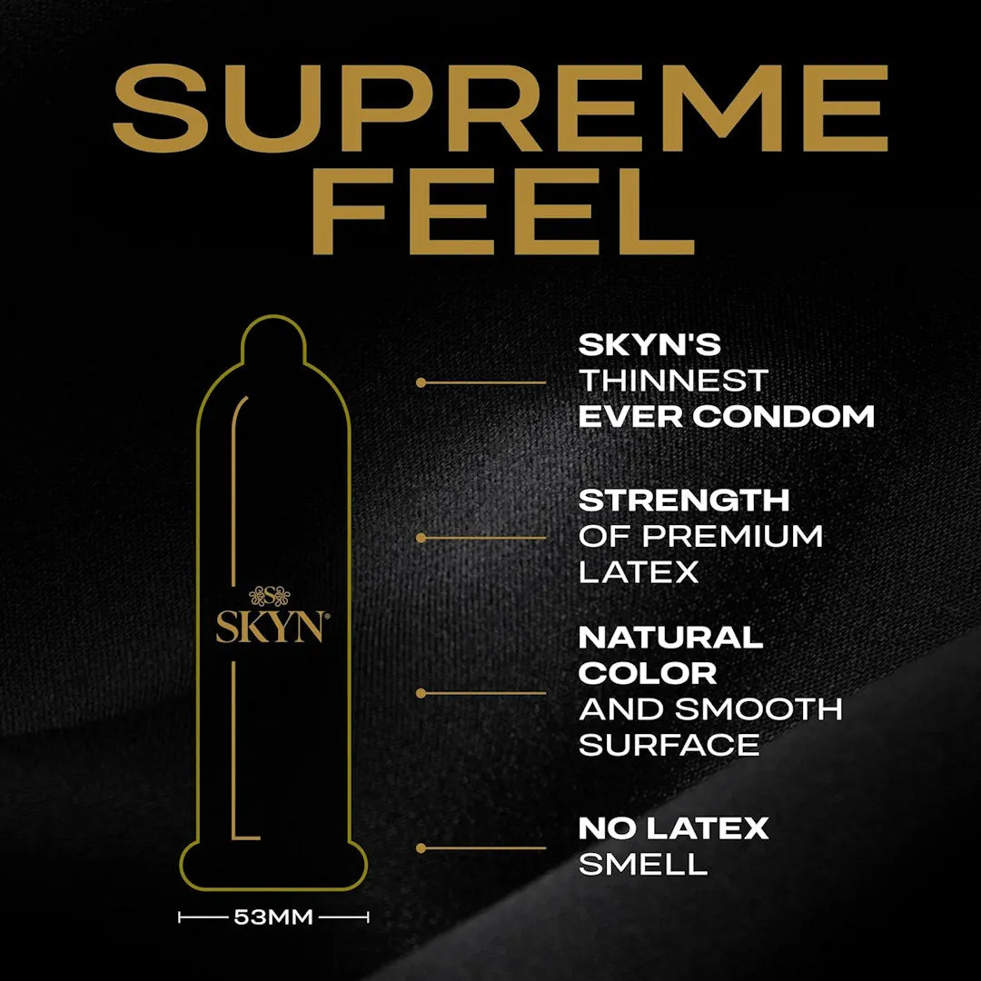 LifeStyles SKYN Supreme Ultra-Thin Non-Latex Condom