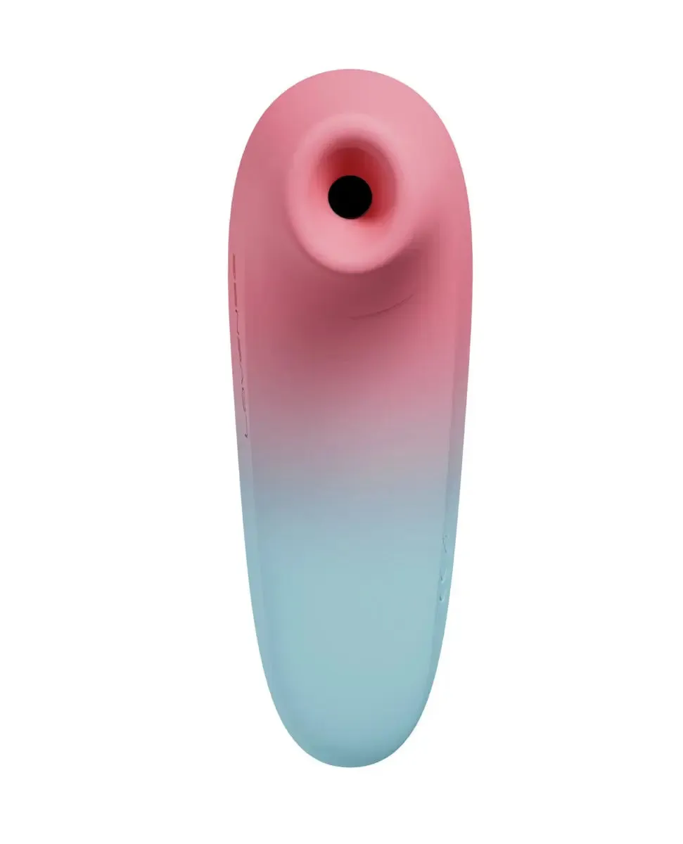 Lovense Tenera 2 Bluetooth Clitoral Suction Vibrator Sex Toy - Pink/Blue