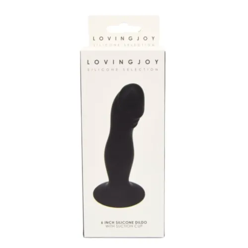 Loving Joy 6 Suction Cup Silicone Dildo