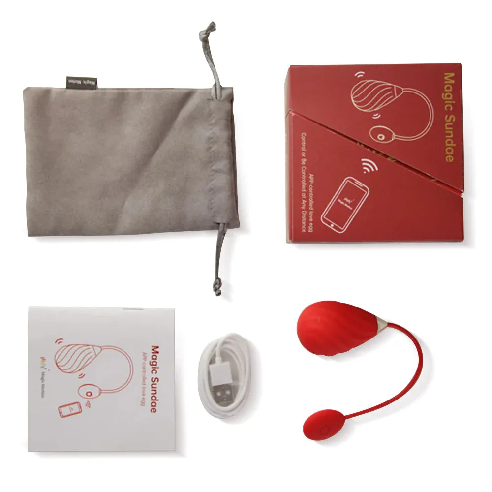 Magic Motion Sundae Vibrating Egg App-Controlled
