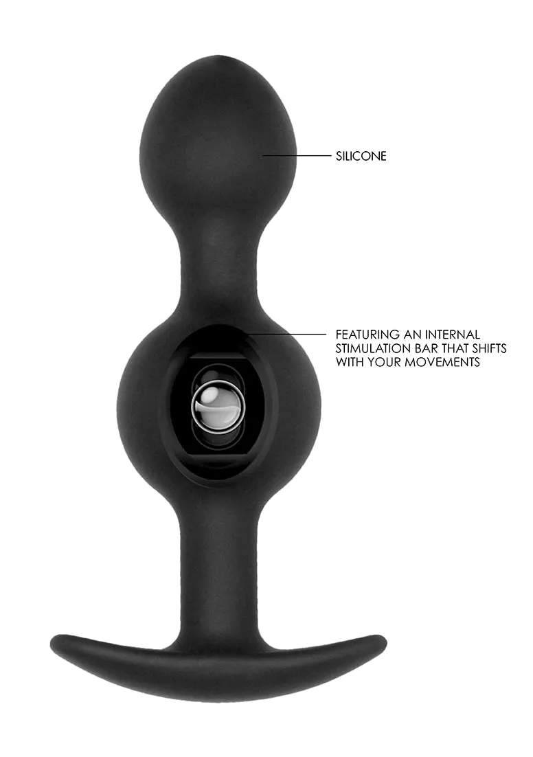 N0. 90 - Self Penetrating Butt Plug - Black