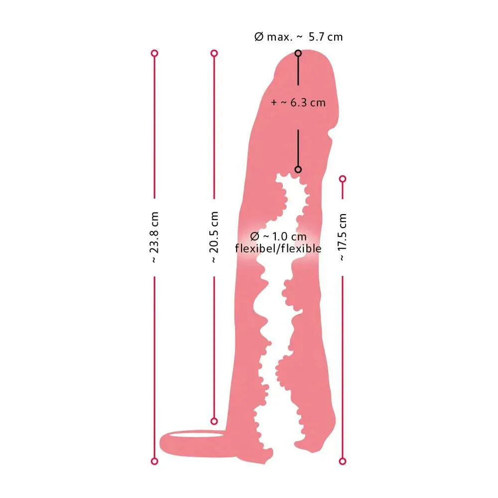 Nature Skin 2 in 1 Penis Extender & Masturbator by You2Toys
