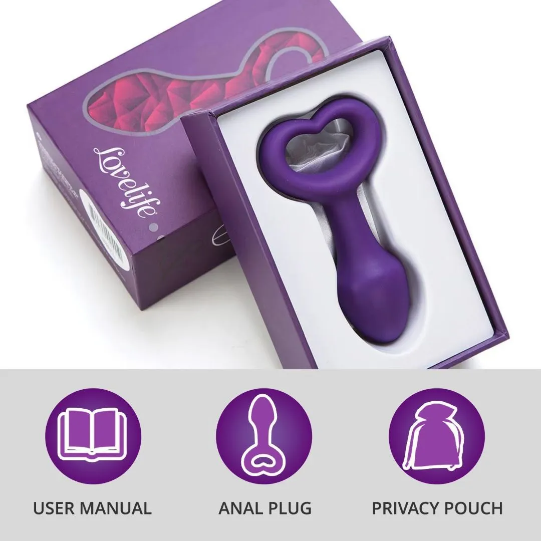 OhMiBod Lovelife Explore Butt Plug - Purple