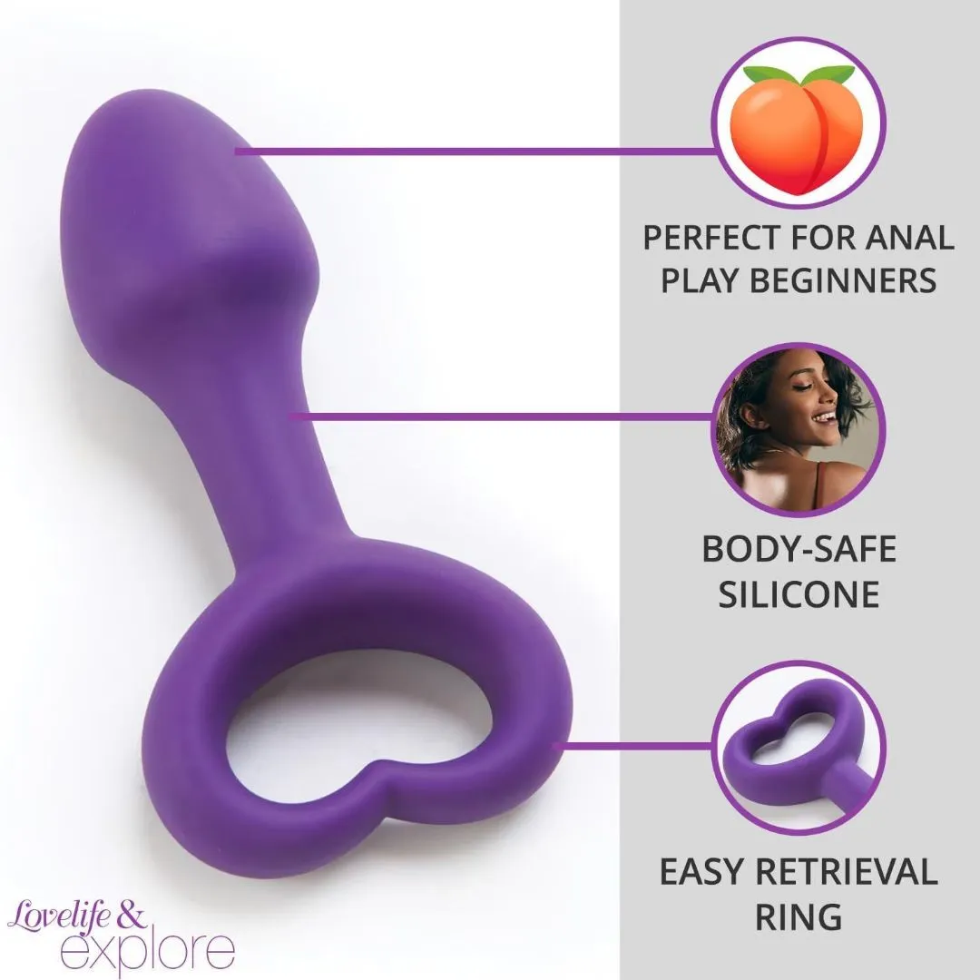 OhMiBod Lovelife Explore Butt Plug - Purple