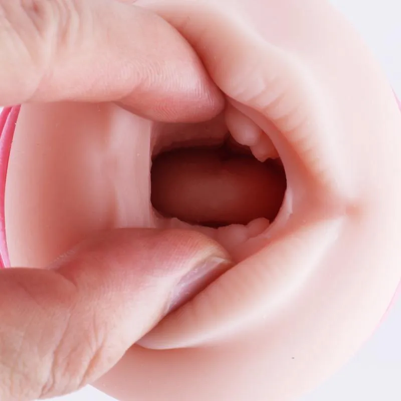 Oral Sex Male Masturbator for Basic Sex Machine