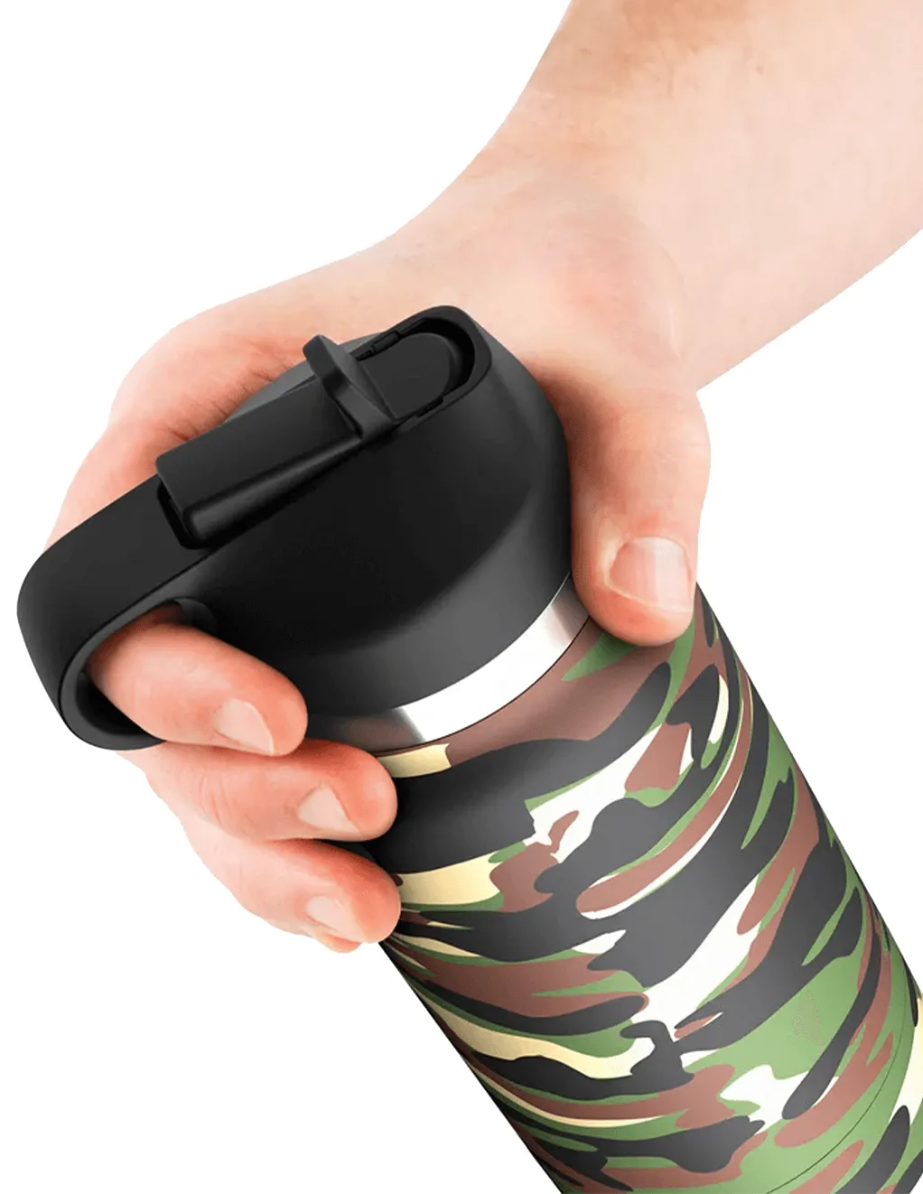 PDX Plus Fap Flask Happy Camper Camo