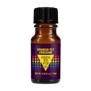 Picături afrodisiace pentru cupluri Spanish Fly Free to Fly!. pentru libido și performanțe sexuale îmbunătățite. 10 ml