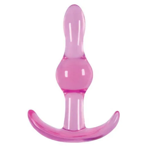 Pink Jelly Rancher T shape Butt Plug